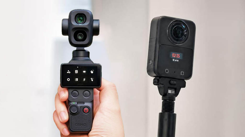 DJI Osmo Pocket 4P: Máy quay bỏ túi hai ống kính cho content creator