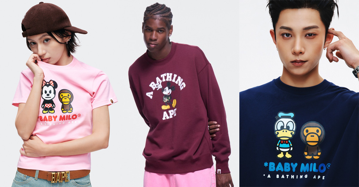 BAPE’s Mickey & Friends Drop Puts Disney at the Center of Streetwear