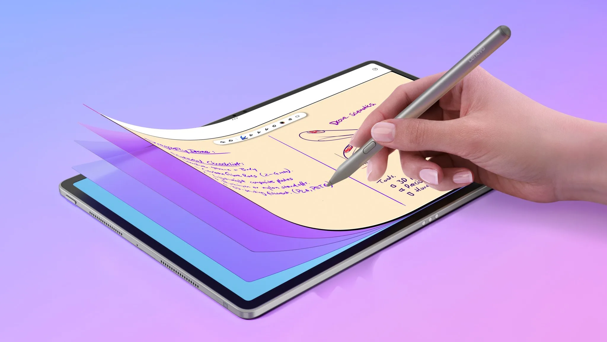 Lenovo Idea Tab Matte Edition: tablet chống chói cho Gen Z mê AI