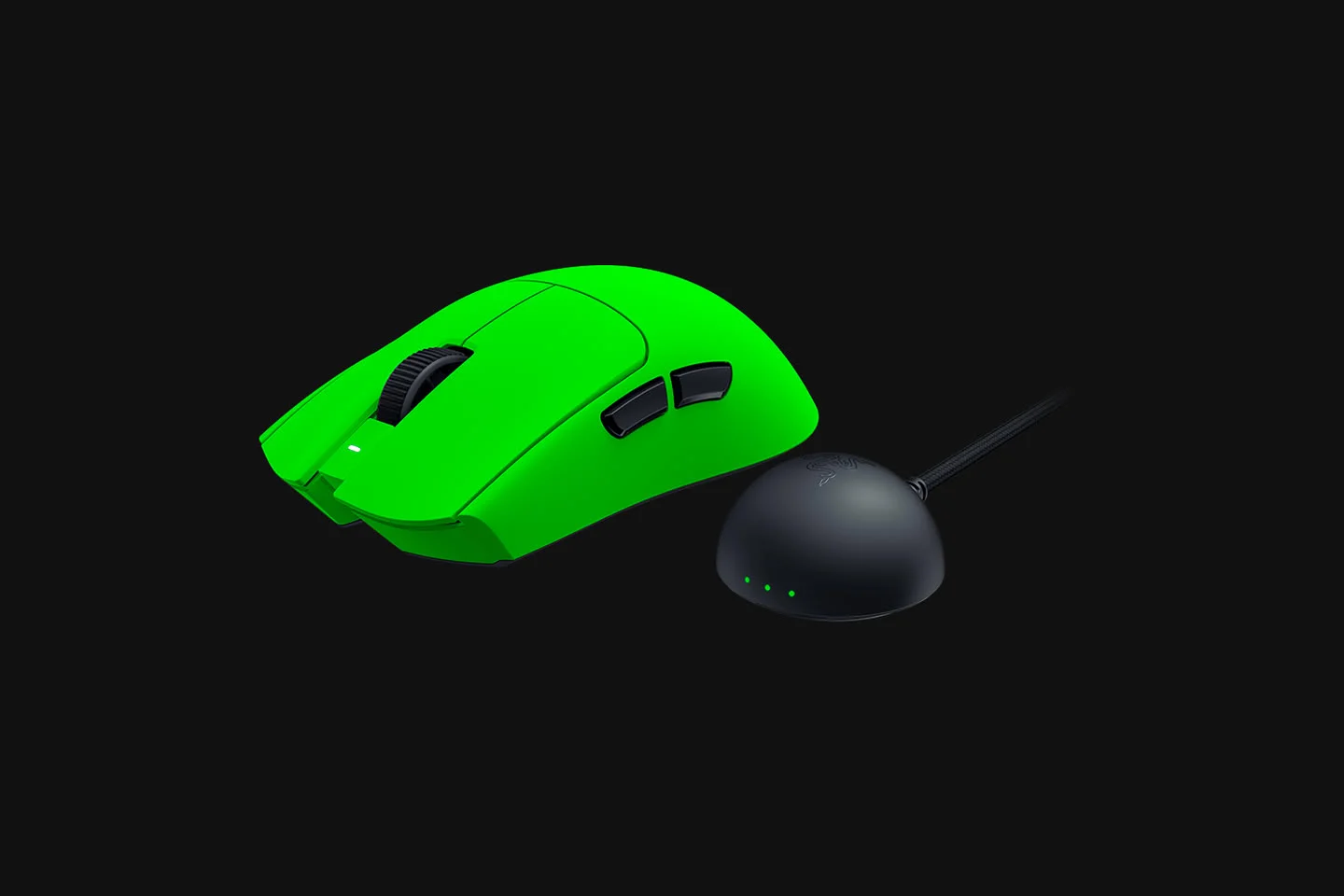 Razer Viper V4 Pro Esports Green: Chuột 52g cho chuẩn esports mới