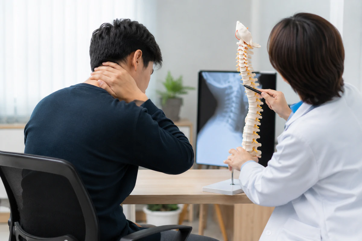 Cúi đầu 7 giờ mỗi ngày: khi cơ thể hóa thành "cổ rùa"