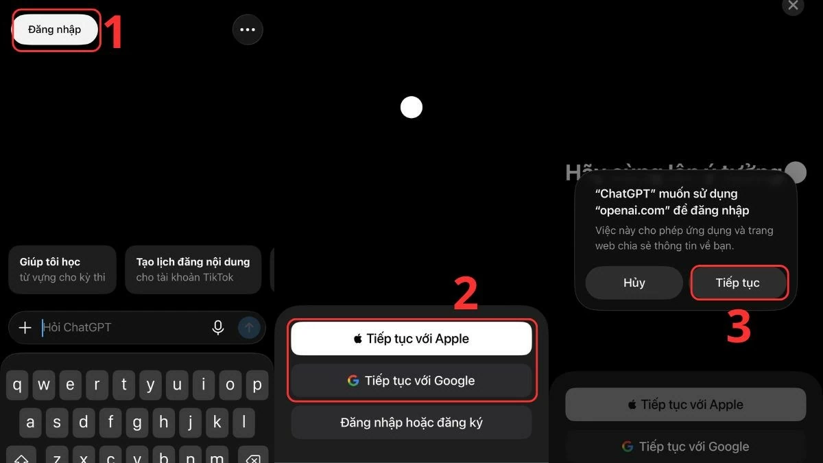 ChatGPT trên iPhone và shortcut chụp ảnh nhanh nên bật ngay