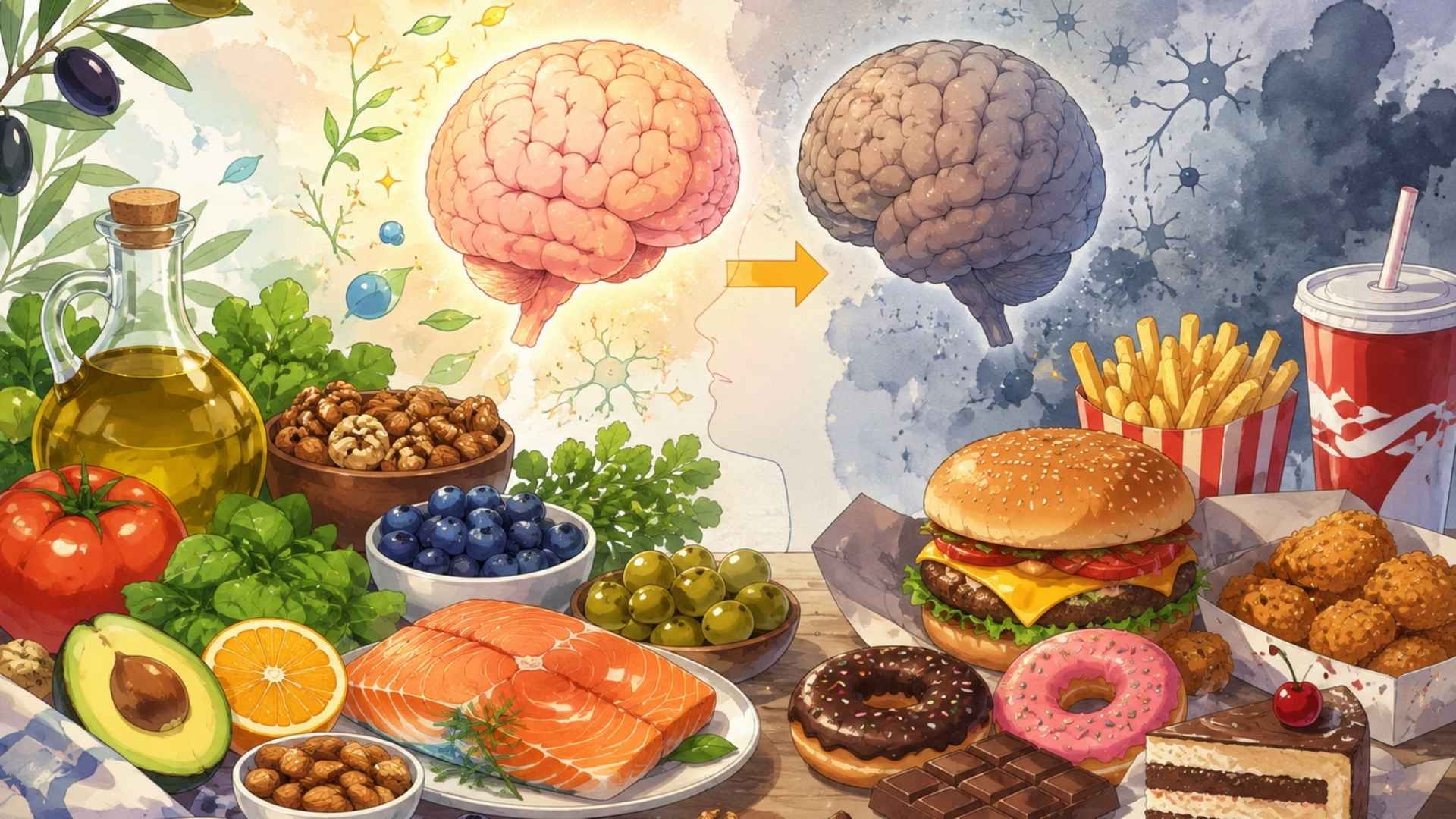 Chế độ ăn Địa Trung Hải: Cách đơn giản giúp não bộ lão hóa chậm hơn 2 năm