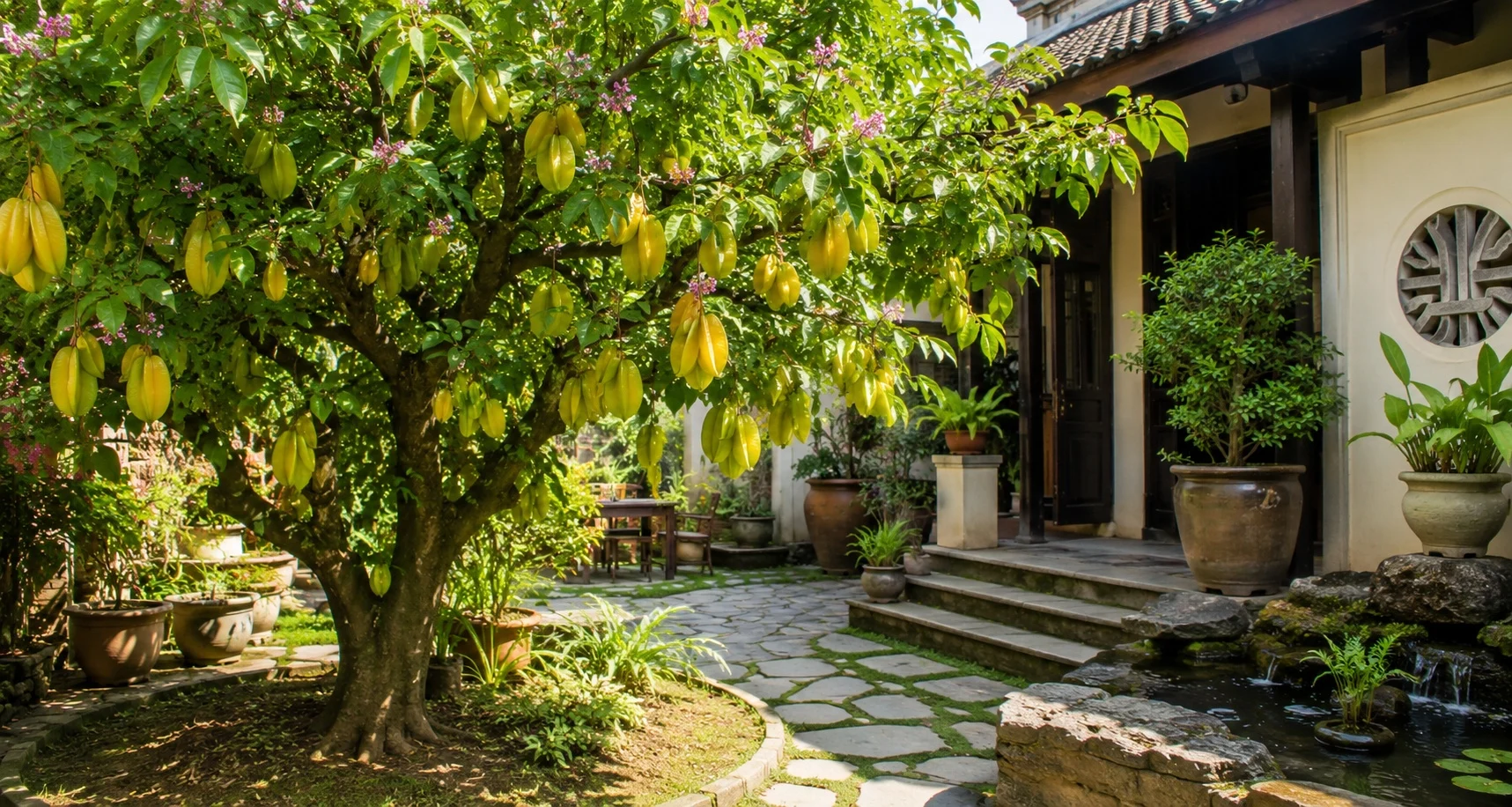 Trồng cây khế phong thủy đúng vị trí để hút tài lộc