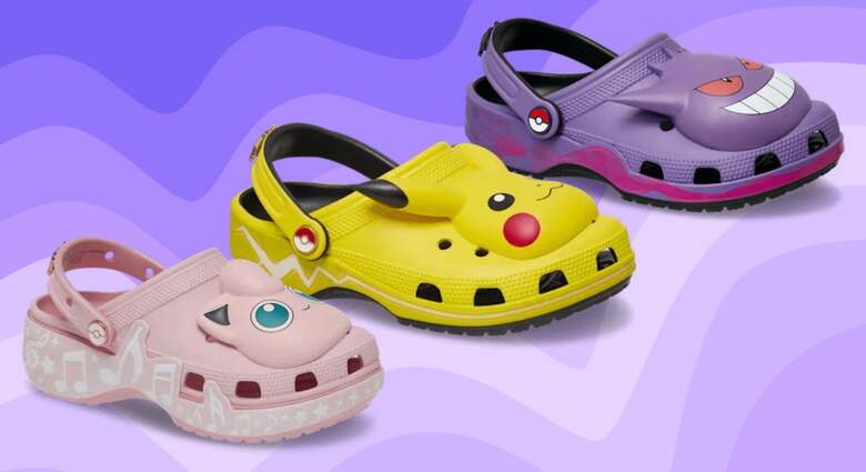 Pokémon Crocs: Pikachu dan Gengar Pacu Gelombang Sneaker Koleksi