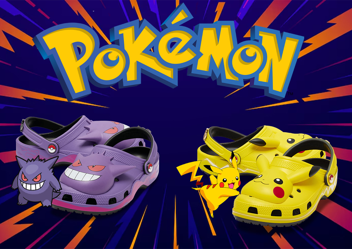 Pokémon Crocs: Pikachu dan Gengar Pacu Gelombang Sneaker Koleksi