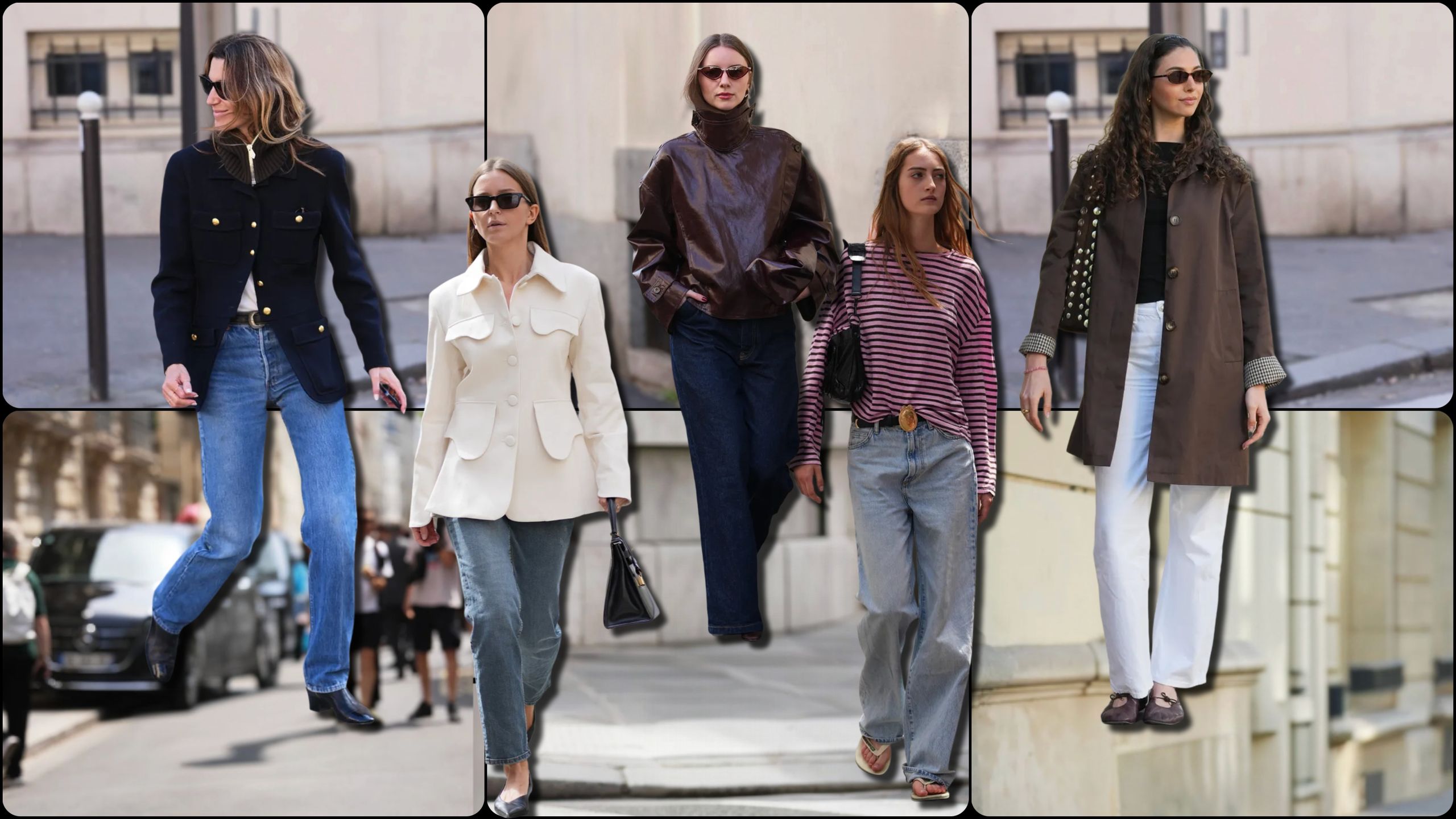 The Jeans-and-T-Shirt Formula: 5 Fall Outfits That Work