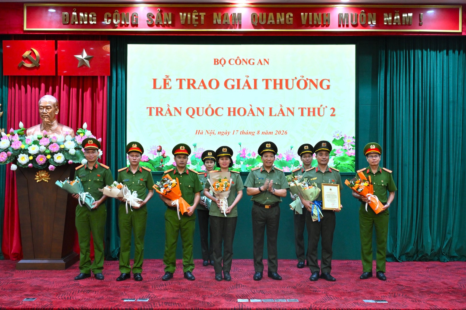 Giải thưởng Trần Quốc Hoàn lần thứ 2: Vinh danh 4 công trình khoa học tiêu biểu