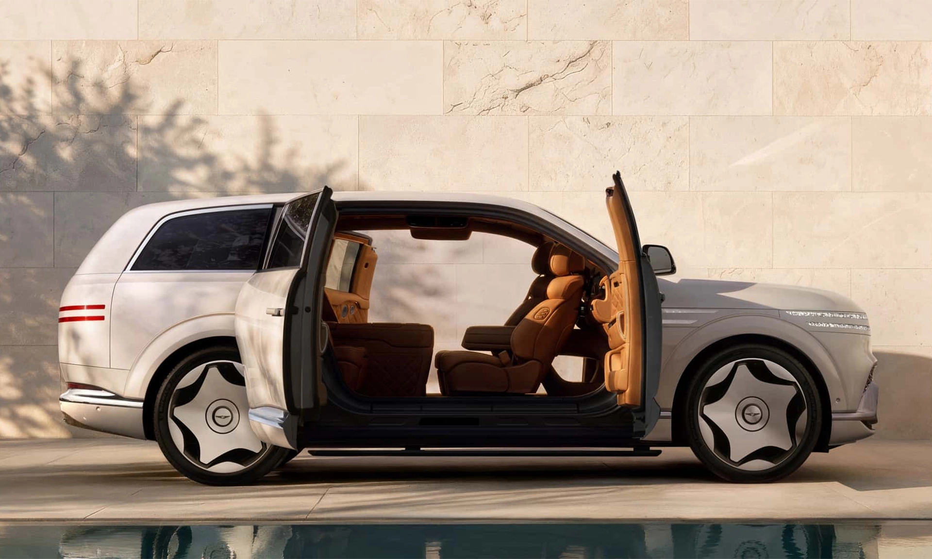 Genesis GV90: SUV điện hạng sang mở cuộc chiến với Maybach?