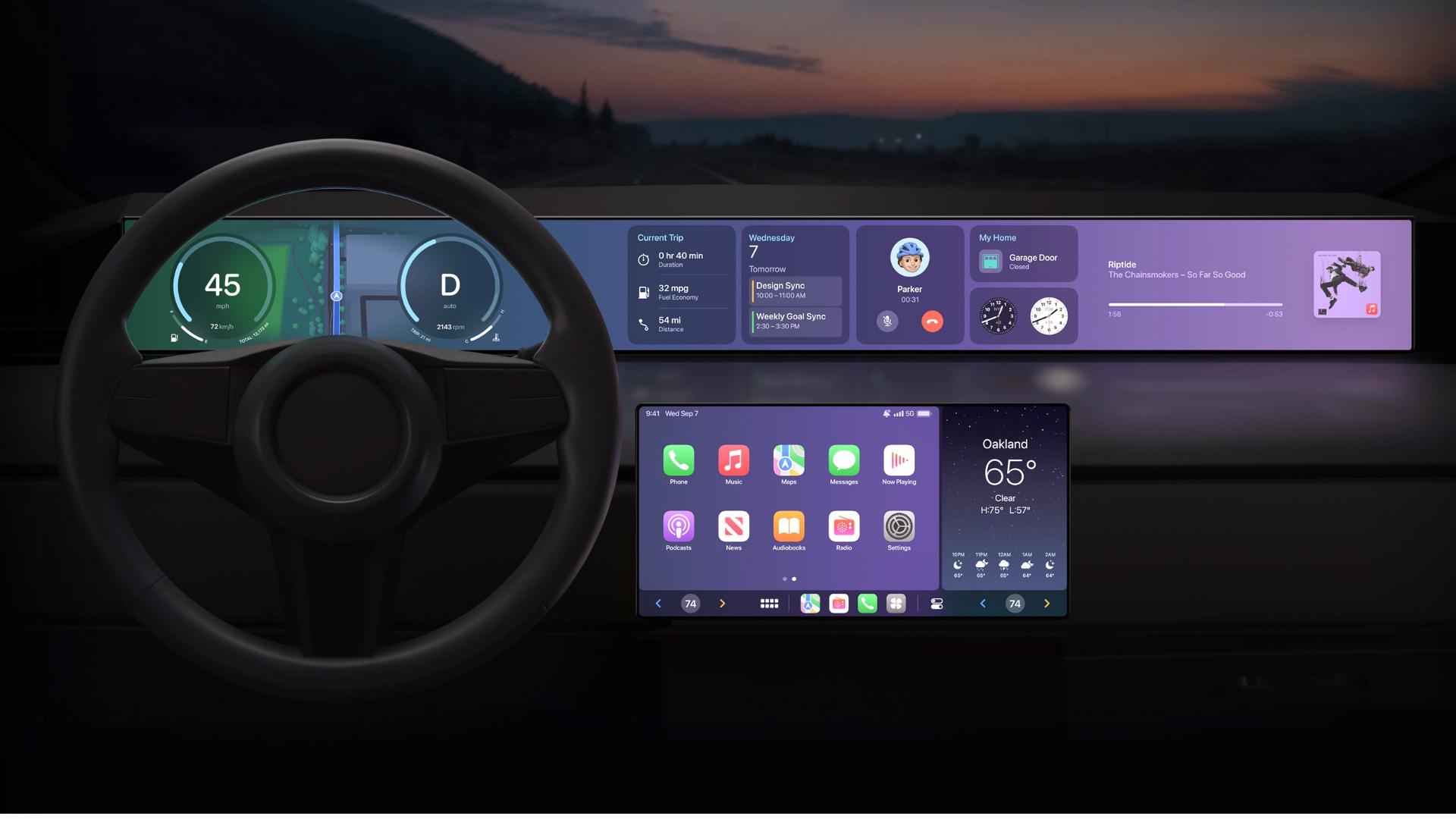 iOS 27 CarPlay: Từ màn hình phụ thành trung tâm giải trí và trợ lý lái xe