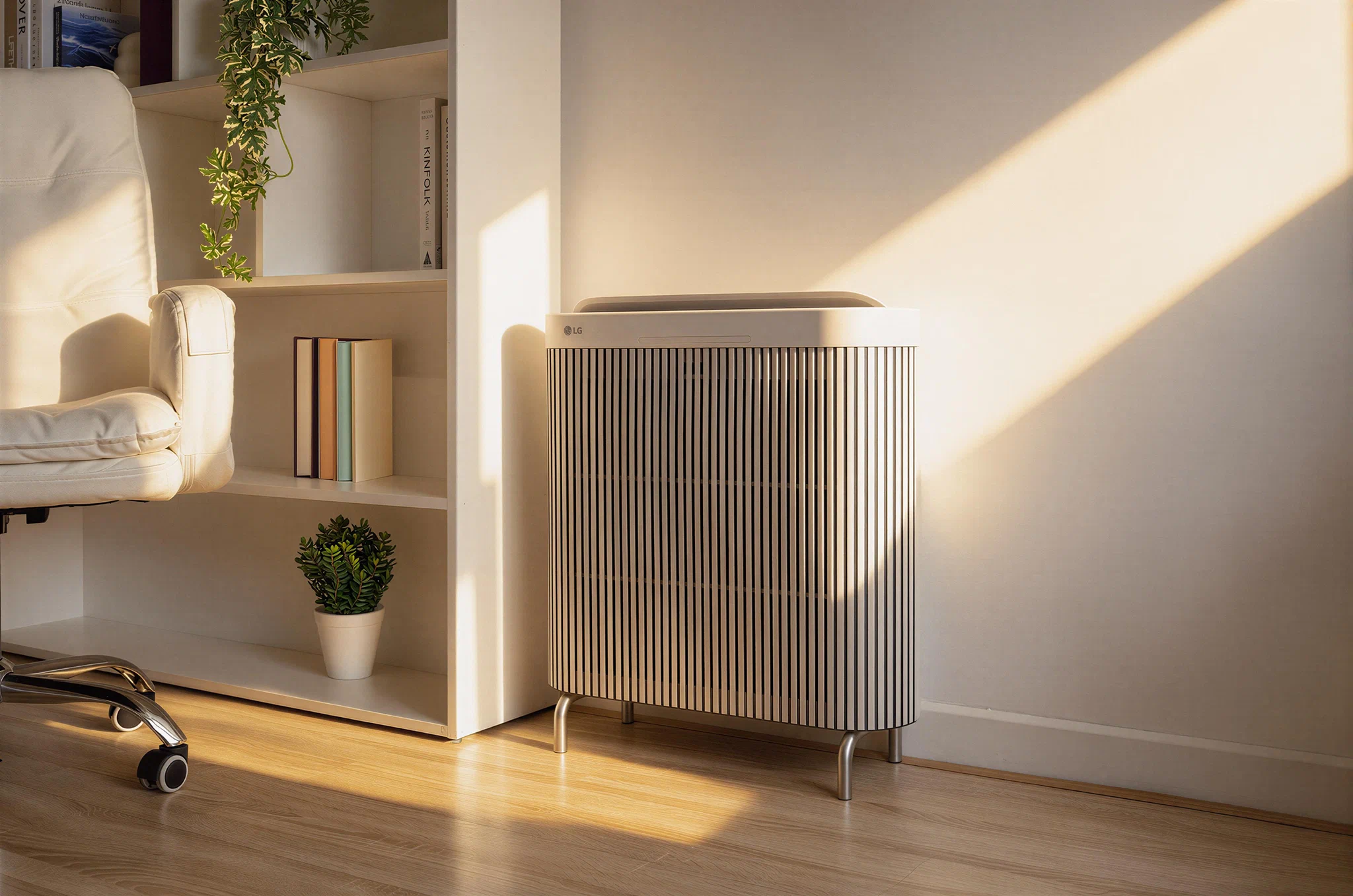 LG PuriCare WallFit: máy lọc không khí mỏng sát tường với AI Mode thông minh