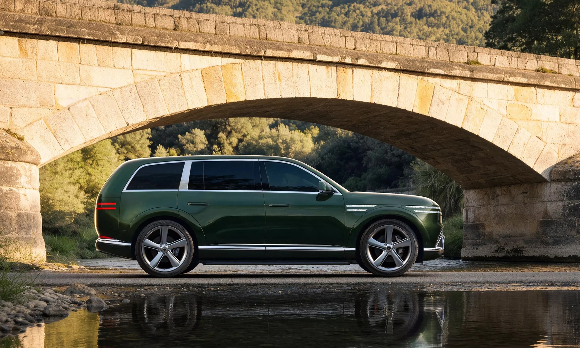 Genesis GV90: SUV điện hạng sang mở cuộc chiến với Maybach?