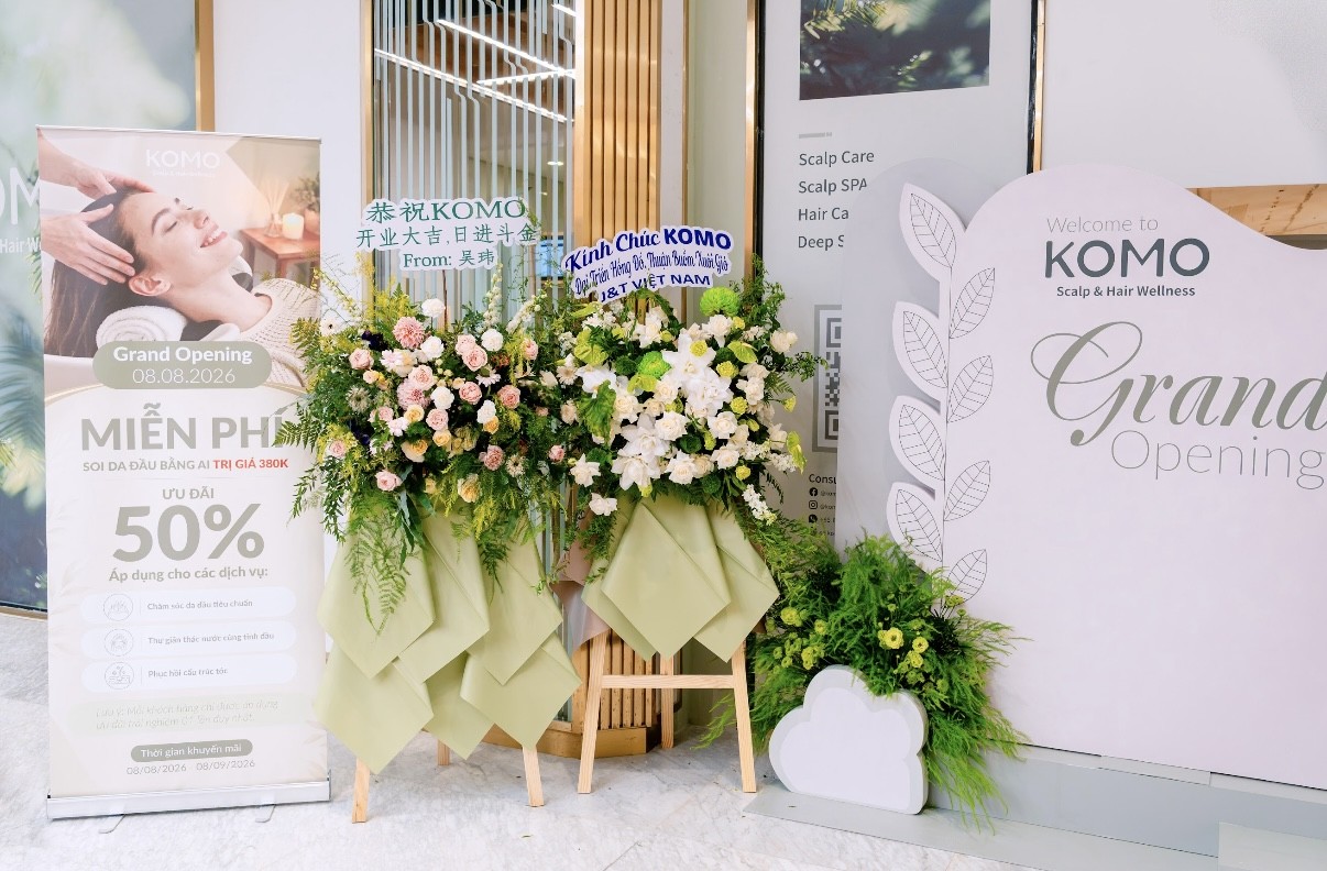 KOMO Wellness: thương hiệu tóc Singapore cao cấp đáng chú ý tại Việt Nam