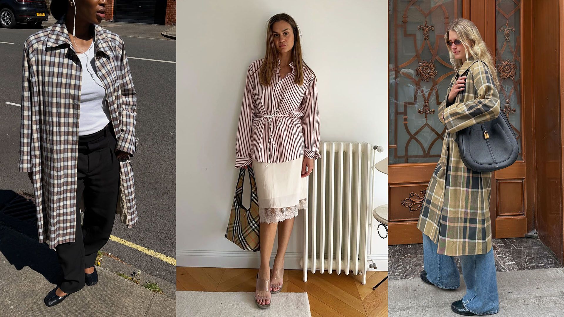 Check Print, Plaid and Pleated Skirts Define Fall Fashion