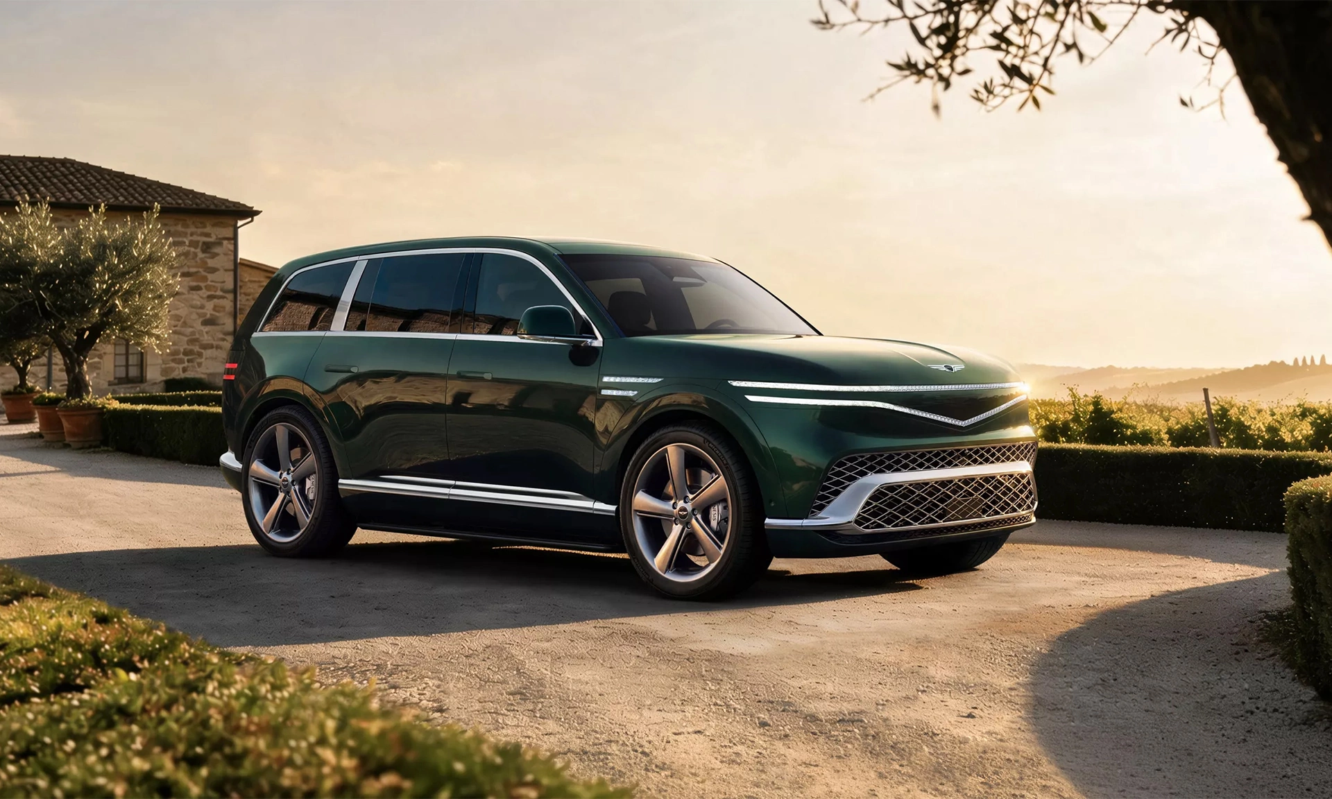 Genesis GV90: SUV điện hạng sang mở cuộc chiến với Maybach?