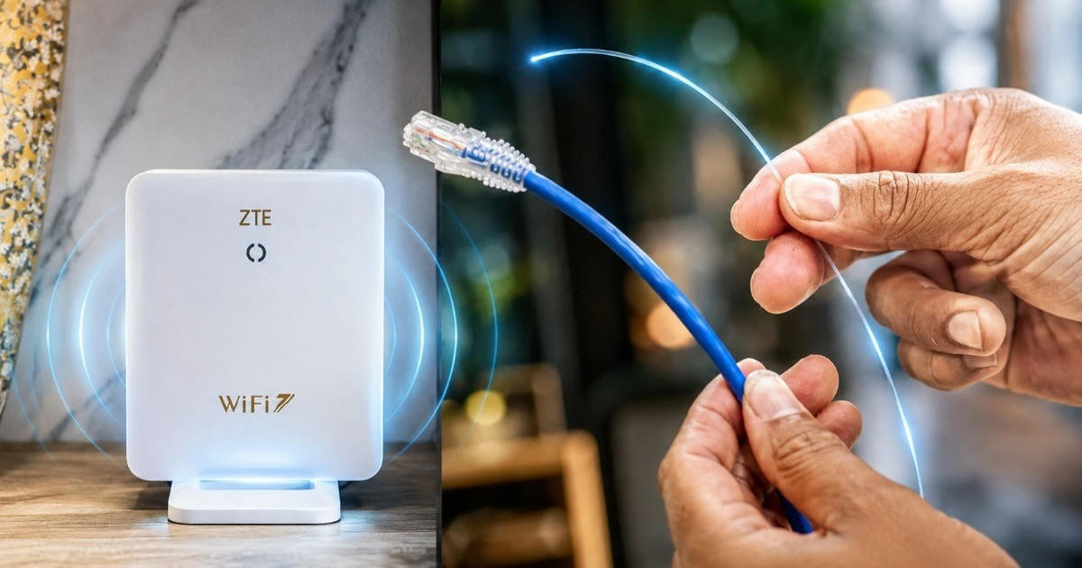 Cáp quang tàng hình FTTR: đưa Internet 1 Gbps vào từng phòng mà không phá vỡ nội thất