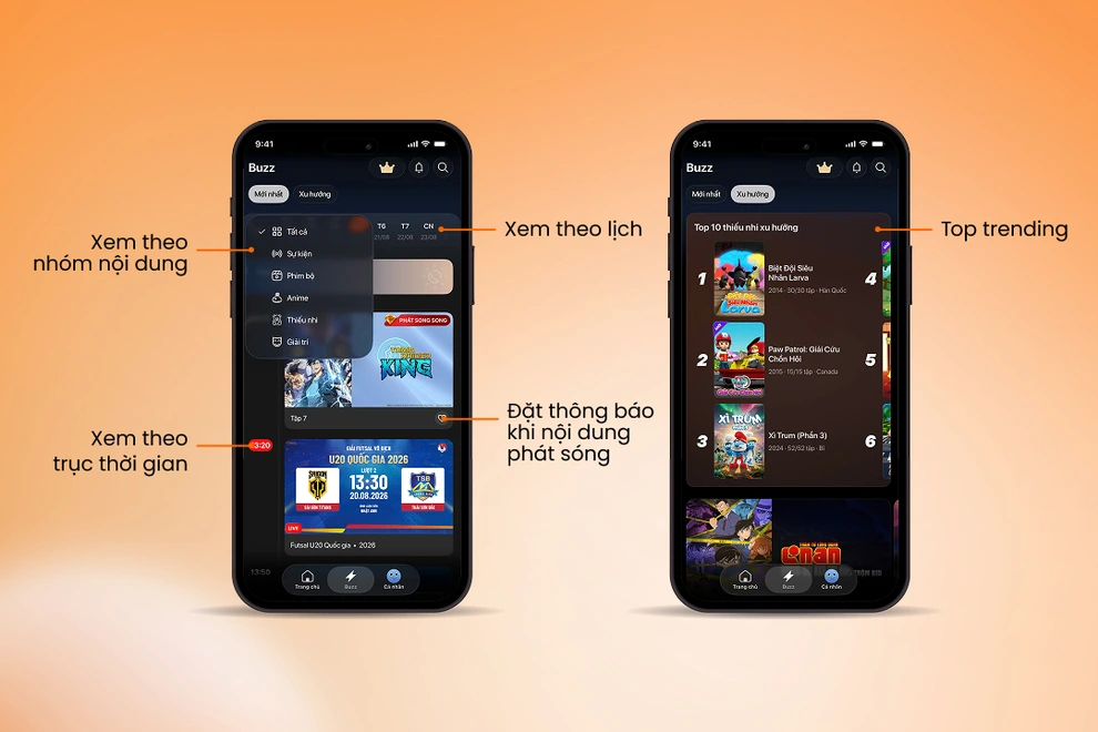 FPT Play ra mắt giao diện mới: bước ngoặt cho trải nghiệm xem bóng đá