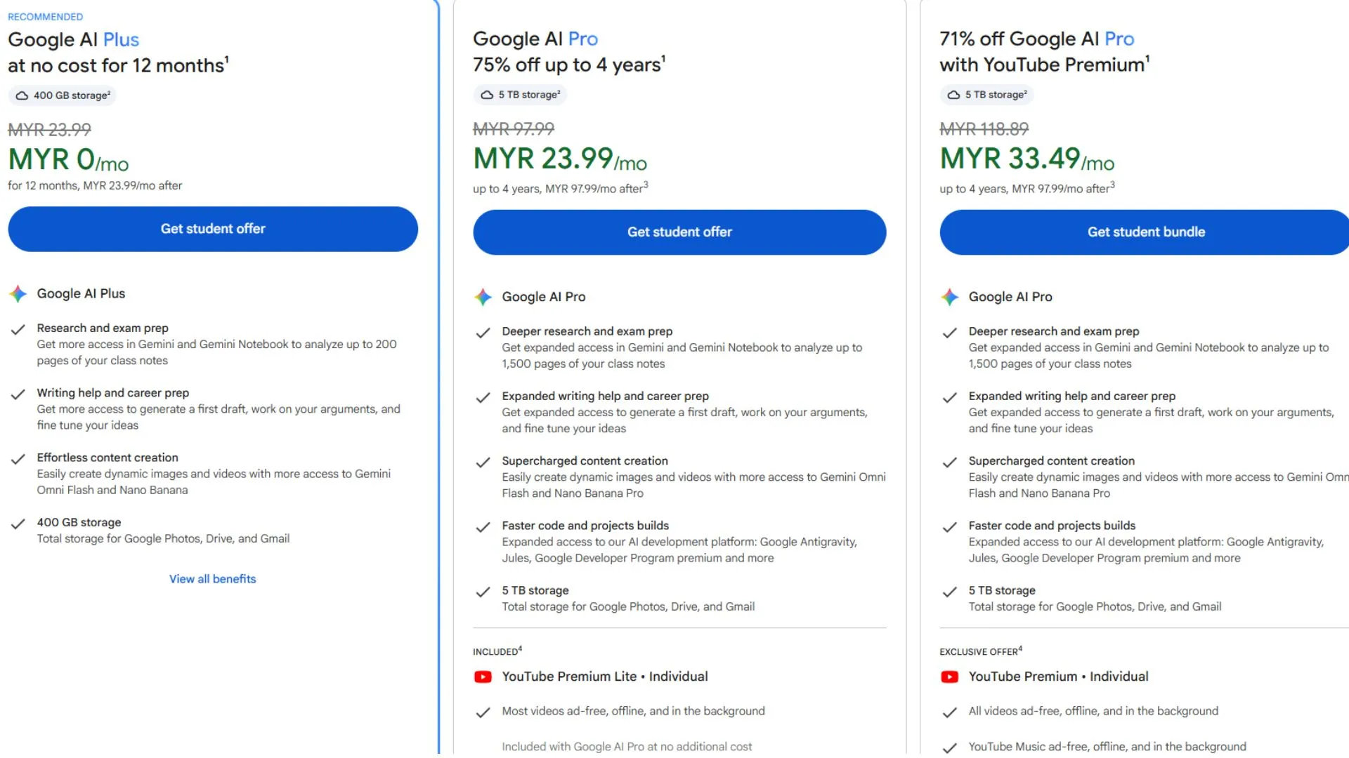 Cara Tuntut Google AI Plus Percuma Selama 12 Bulan Sebagai Pelajar Universiti