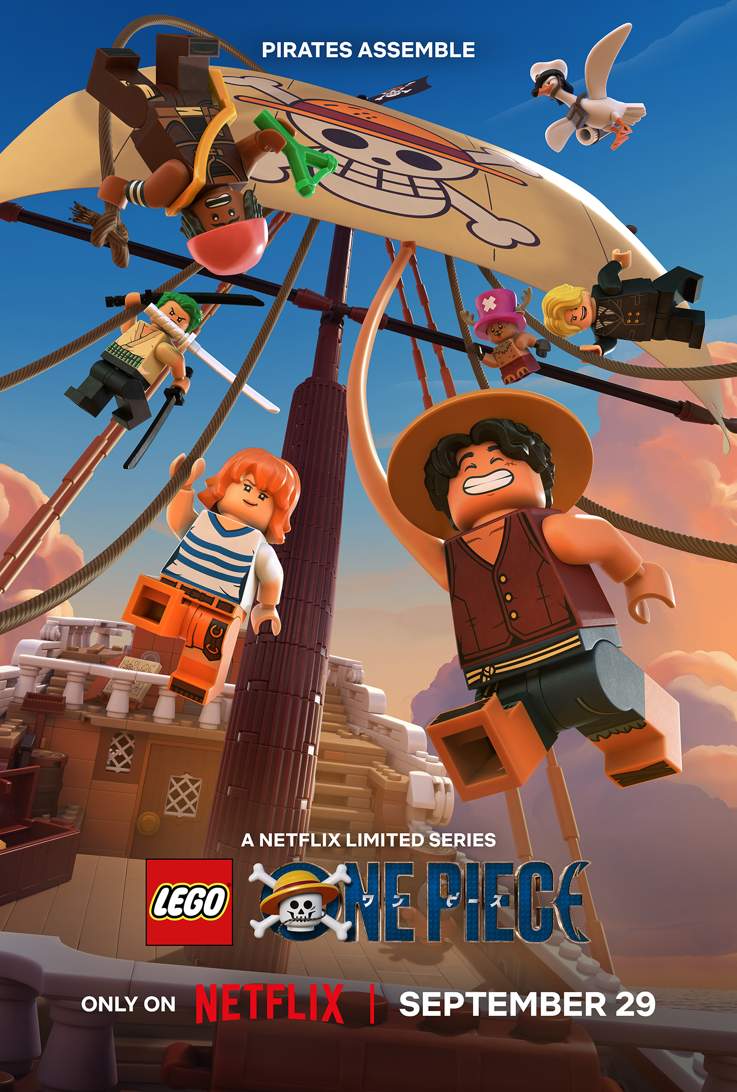 LEGO One Piece Berlayar ke Netflix: Apa Yang Perlu Peminat Tahu