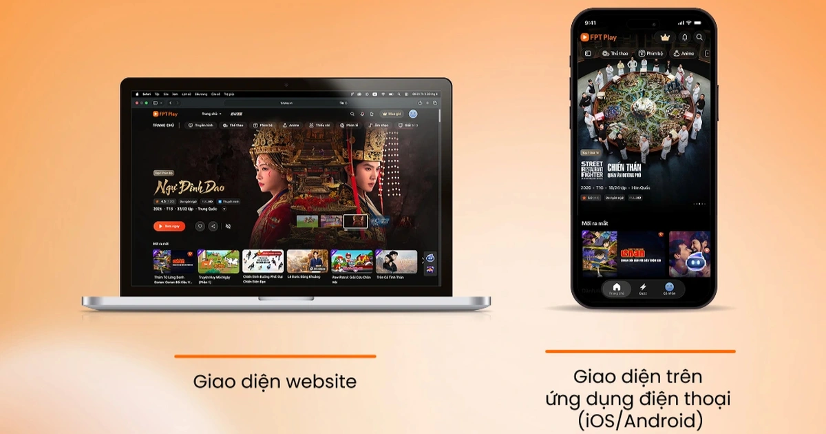 FPT Play ra mắt giao diện mới: bước ngoặt cho trải nghiệm xem bóng đá