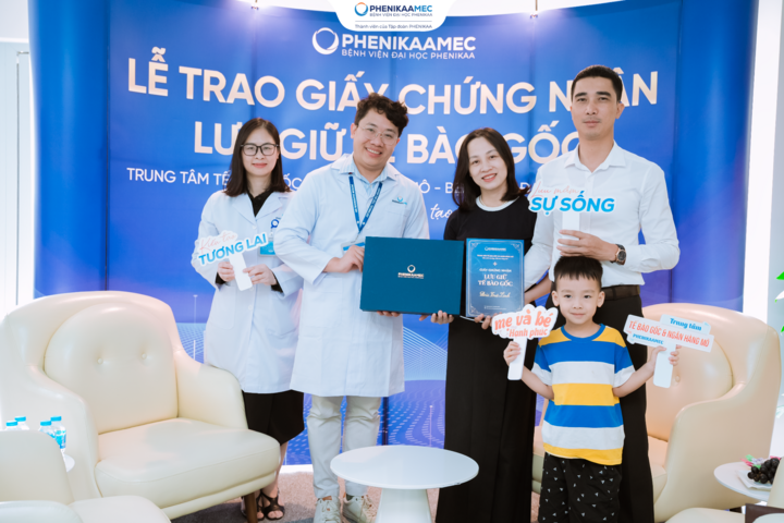 Lưu giữ tế bào gốc từ dây rốn: Giải pháp bảo vệ sức khỏe dài hạn cho con yêu