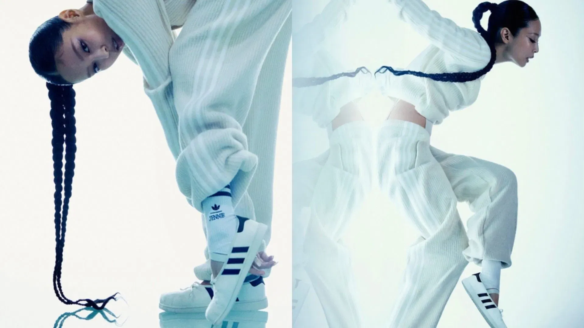 JENNIE Turns the adidas Superstar Into a Ballet-Core Icon