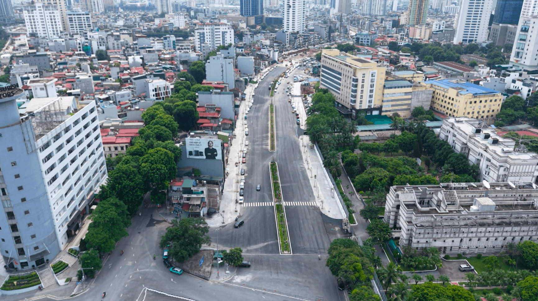 Vòng Trong 1 Hà Nội: Đoạn Hoàng Cầu - Voi Phúc mở lối mới cho giao thông đô thị