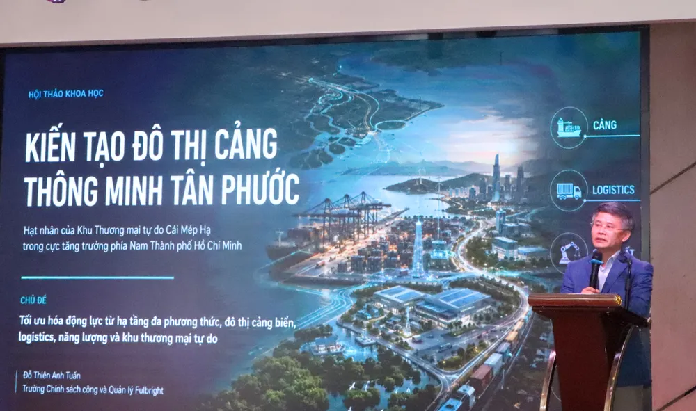 Thành phố cảng thông minh Tân Phước: tham vọng logistics mới của phía Nam