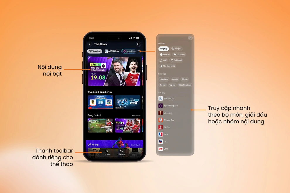 FPT Play nâng cấp giao diện toàn diện cho kỷ nguyên streaming mới