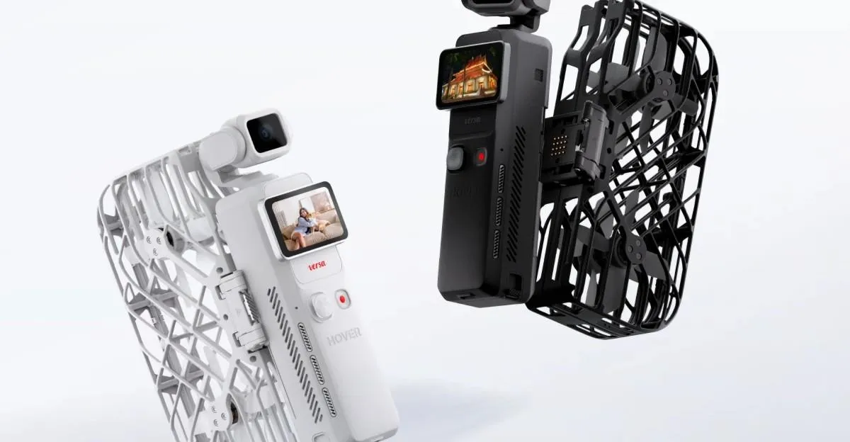 HoverAir Versa bị cấm: thiết kế lai drone–gimbal hết đường lách luật?