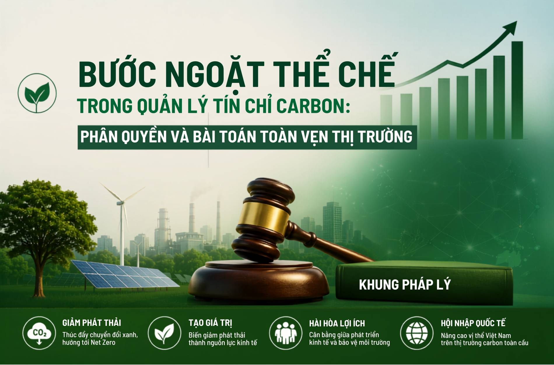 Thị trường carbon Việt Nam: 510 triệu tấn “đóng băng” vì thiếu thanh khoản