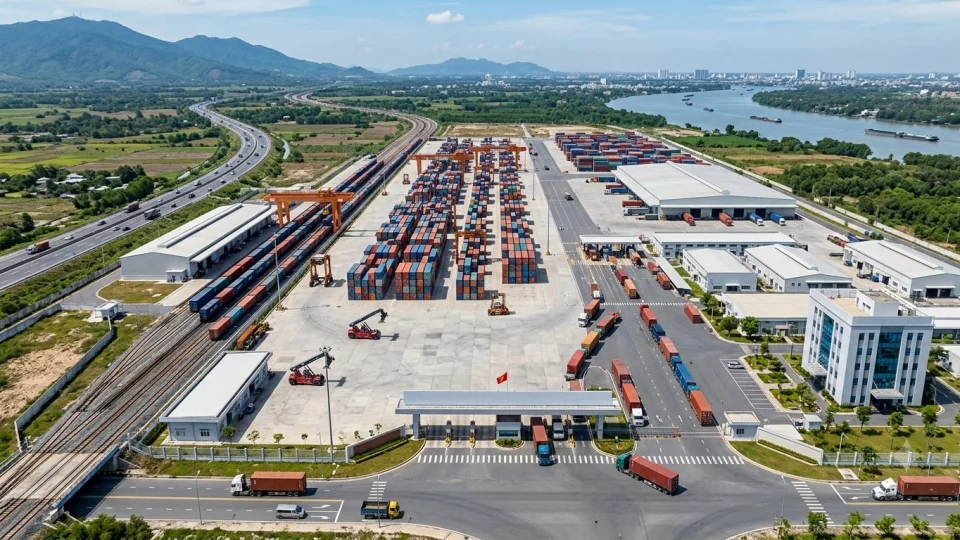 Cảng cạn Hòa Nhơn và tham vọng định vị Đà Nẵng thành trung tâm logistics miền Trung