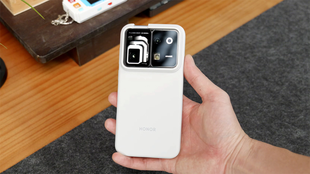 HONOR Robot Phone: Robot hóa camera gimbal trên smartphone