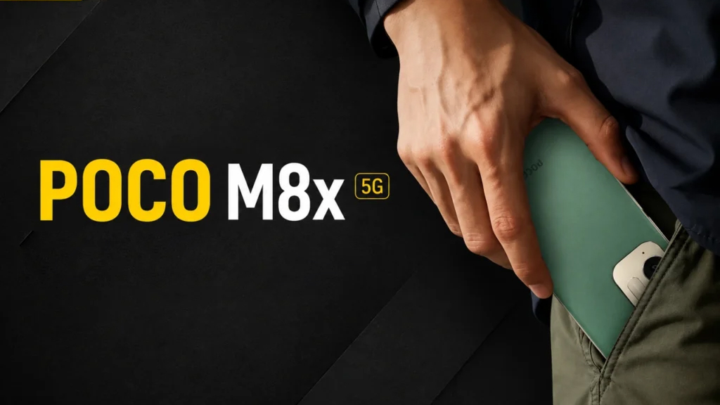 POCO M8x 5G ra mắt: pin 7.900mAh và màn 120Hz trong phân khúc giá dưới 6 triệu