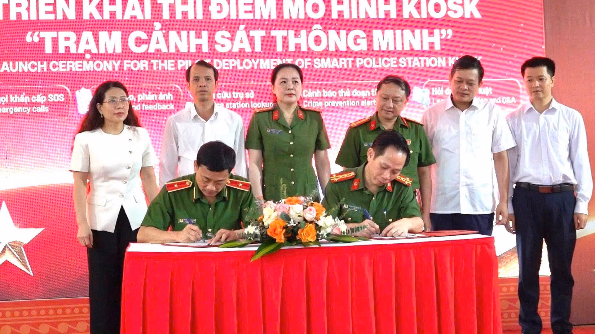 Kiosk trạm cảnh sát thông minh: từ đồn công an đến điểm tự phục vụ