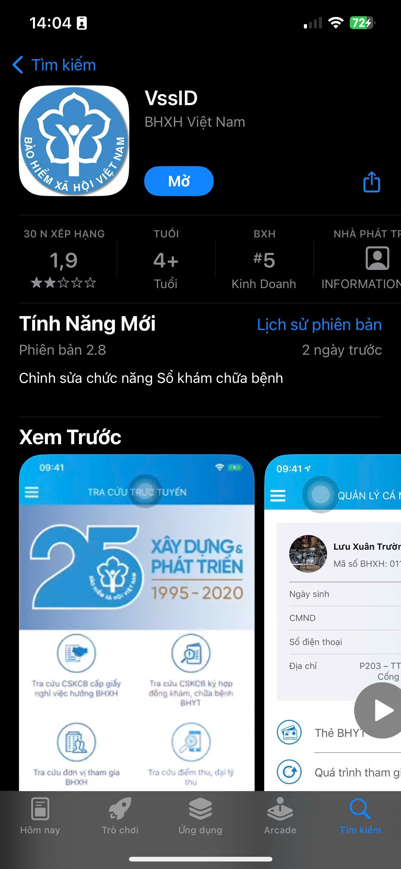 VssID 2.8: Bước tiến nhỏ, lợi ích lớn trong quản lý BHYT