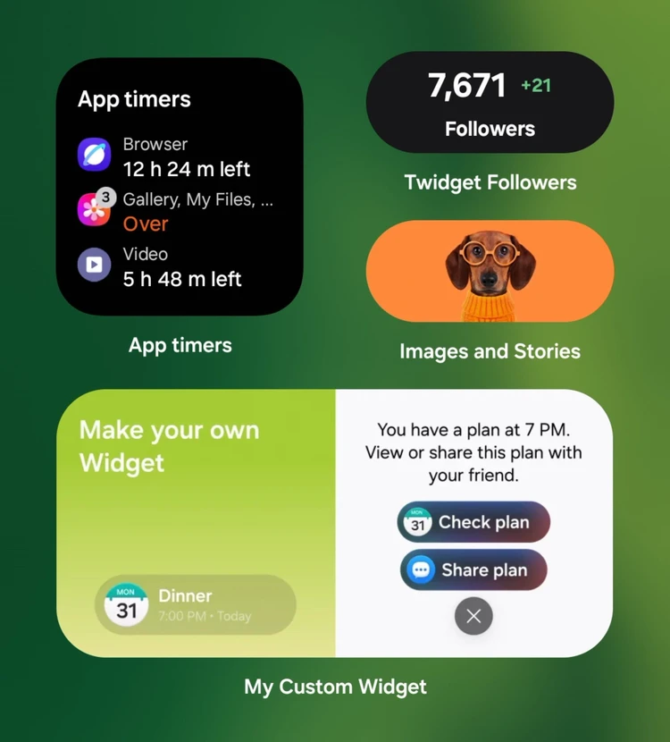 One UI 9.5 và cuộc đua tạo widget AI bằng lời nói