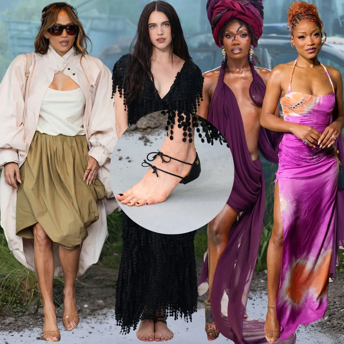 Gladiator Sandals and Barefoot Shoes: The New Celebrity Summer Uniform
