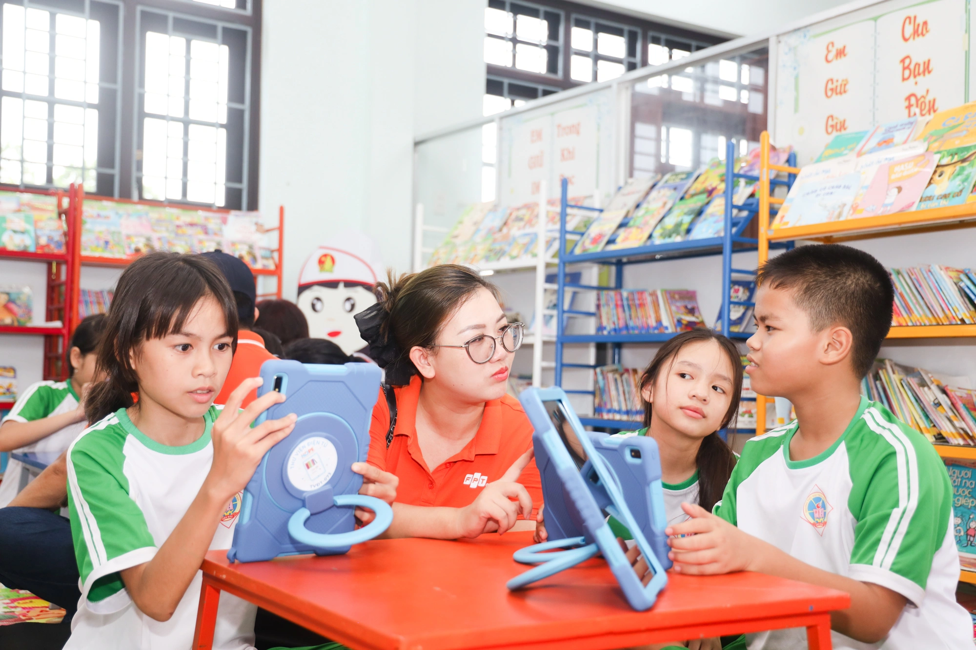 FPT xây 38 thư viện số tại trường vùng khó: Khi công nghệ trở thành cầu nối giáo dục