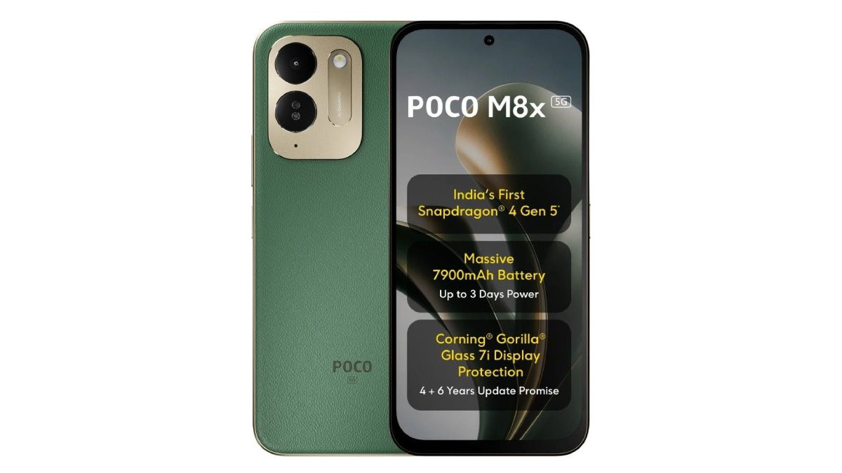 POCO M8x 5G ra mắt: pin 7.900mAh và màn 120Hz trong phân khúc giá dưới 6 triệu