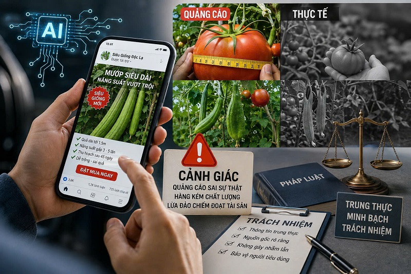 Khi AI “phù phép” sản phẩm: ranh giới pháp lý cho quảng cáo số