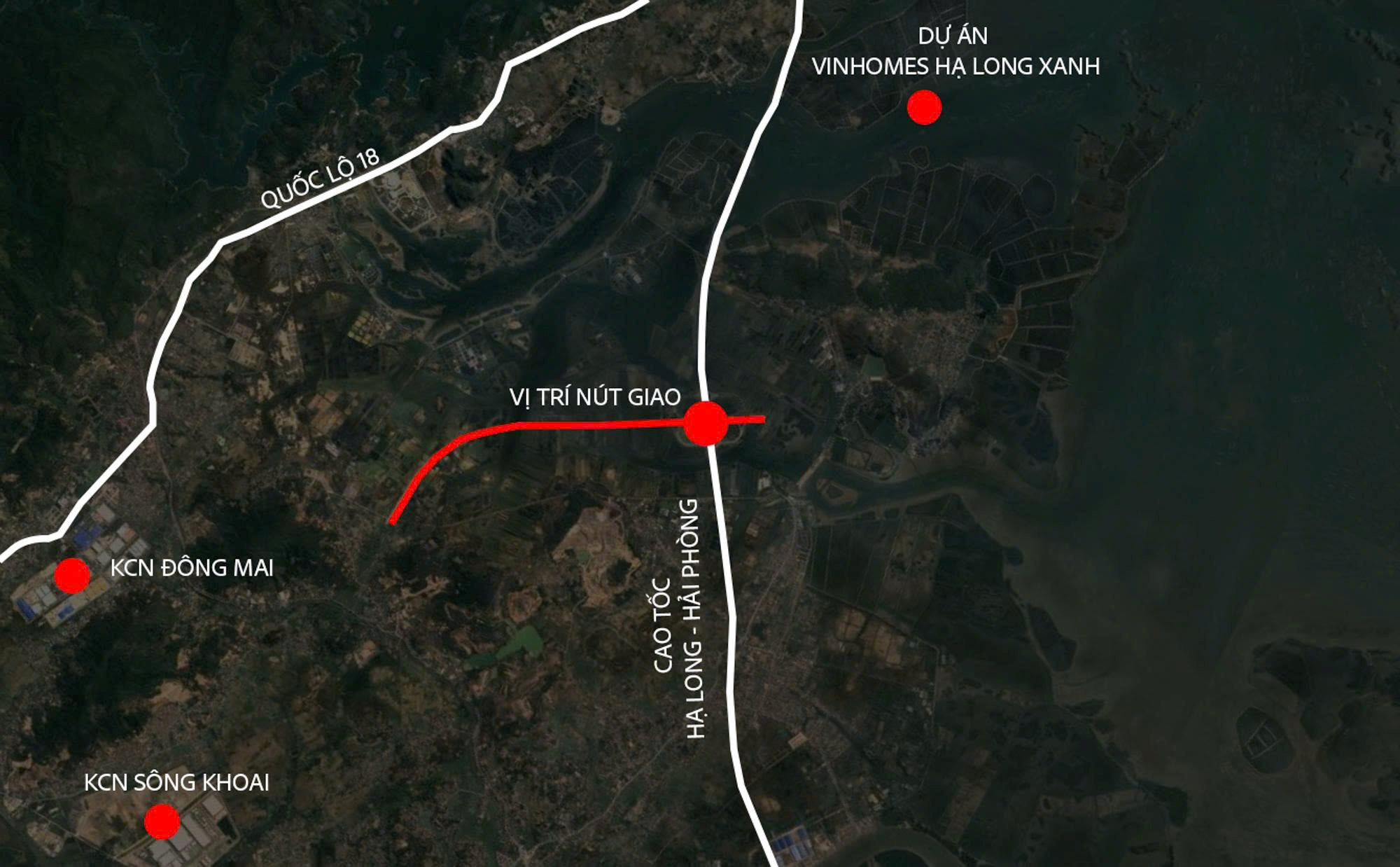 Nút giao Hạ Long Xanh 80ha: Cửa ngõ của siêu đô thị tỷ đô