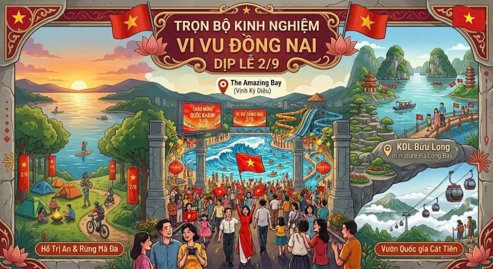 Những điểm đến rẻ tiền cho kỳ nghỉ Quốc khánh 2/9