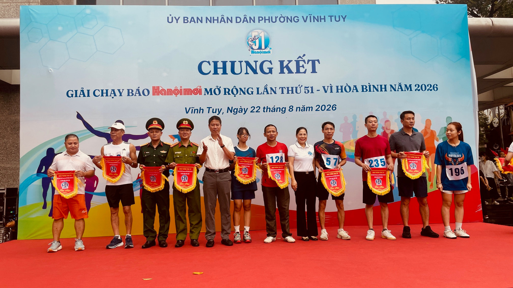 Chung kết giải chạy Báo Hànộimới – nhịp chạy đoàn kết trên đường phố Hà Nội