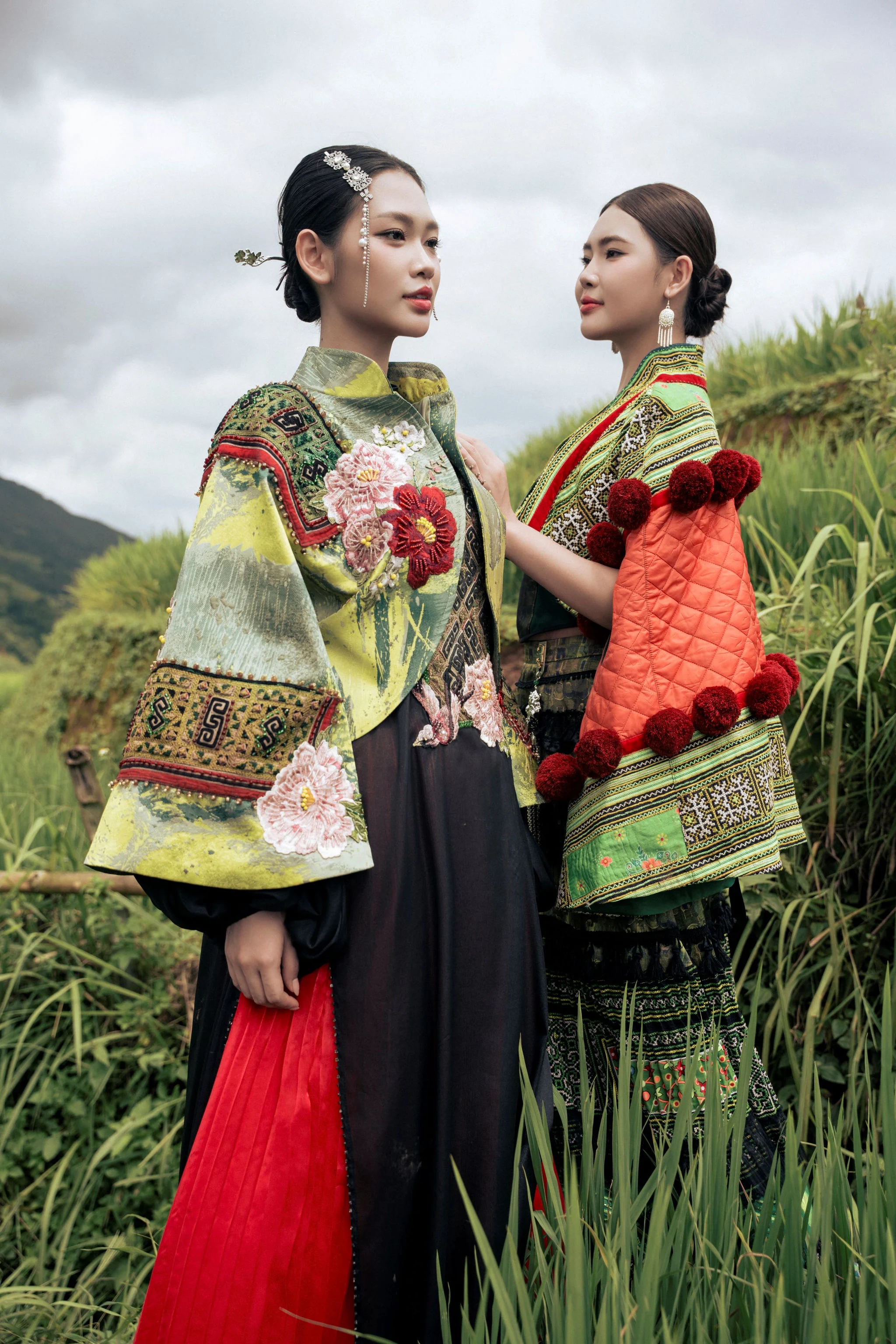 Sàn diễn thời trang giữa ruộng bậc thang Mù Cang Chải