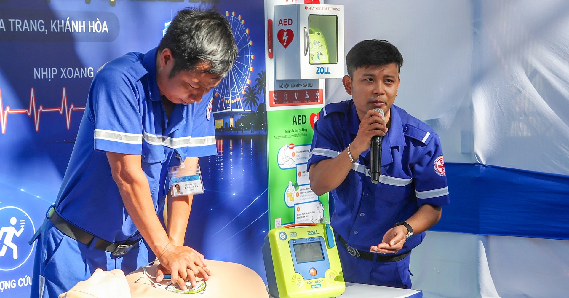 80 máy khử rung tim tự động ở Nha Trang: mạng lưới cứu người trong những phút vàng