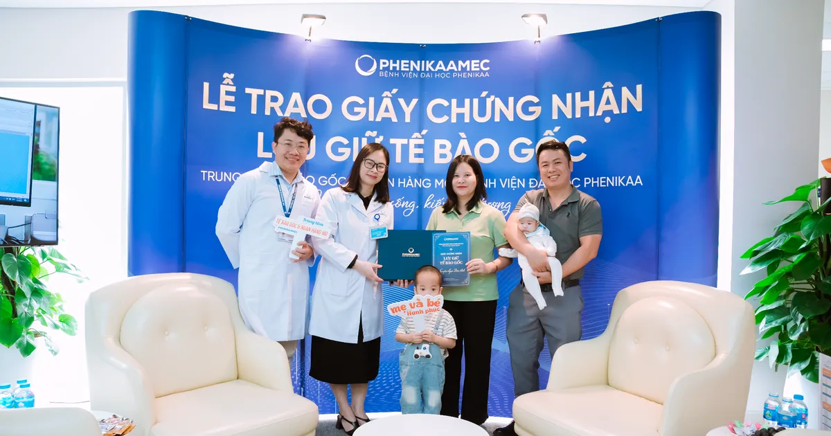 Lưu giữ tế bào gốc từ dây rốn: Giải pháp bảo vệ sức khỏe dài hạn cho con yêu