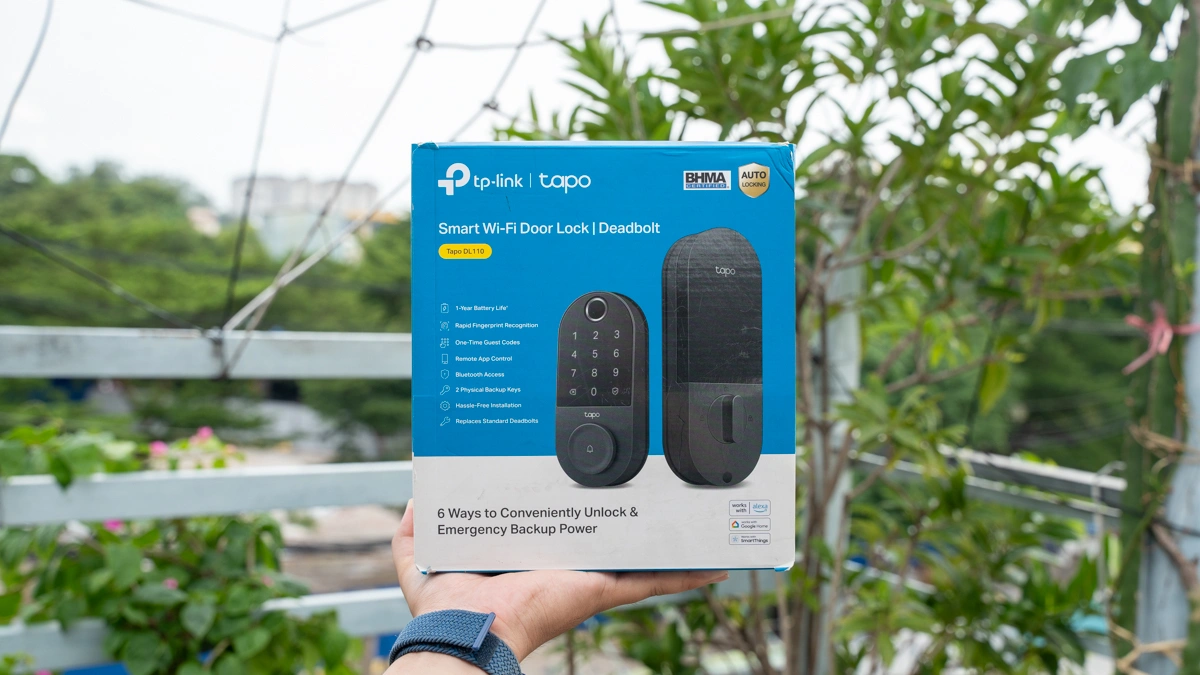 Khóa thông minh hiện đại: Tapo DL110 và cuộc đua bảo mật cửa ra vào