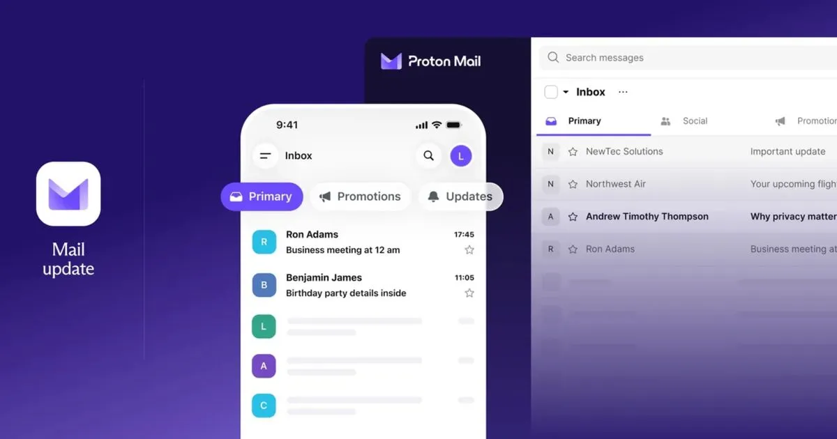Proton Mail, Tuta và Thunderbird: Ai tổ chức hộp thư hiệu quả hơn?