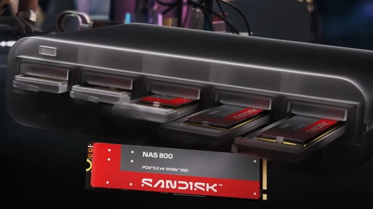 SanDisk NAS SSDs: tốc độ cực nhanh và độ bền cao cho NAS hiện đại